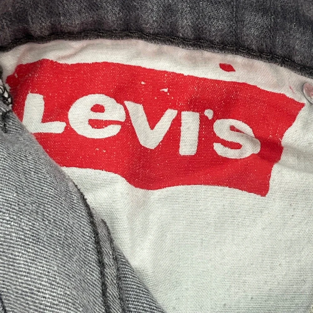 Levi's 511 Mens Skinny Fit Grey Jeans Size‎ 32x30 Slim Tapered Leg Denim